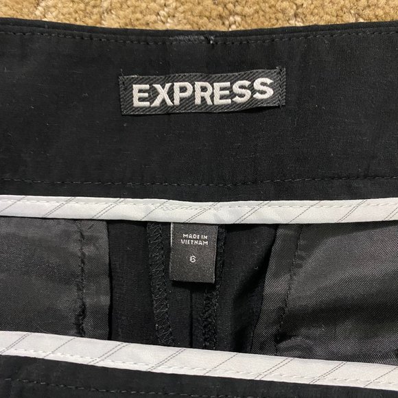 Express Black Dress Shorts - Picture 3 of 3